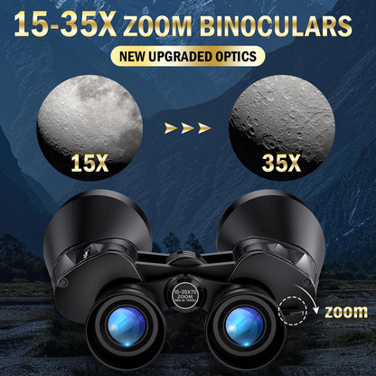 Sogries Binoculars for Adults High Powered, 10x35 HD Binoculars with 70MM Large Objective Lens, BAK4 Prism & FMC Optics for Bird Watching, Stargazing, Hunting & Travel
