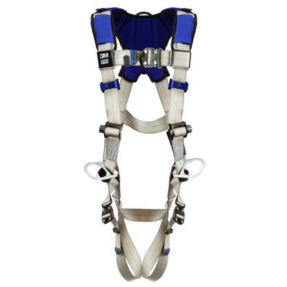 3M DBI-SalaExoFit X100 Comfort Vest Positioning Safety Harness Fall Protection, OSHA, ANSI, Back and Hip D-Rings, Quick Connect Chest and Leg Buckles, 1401031, Medium