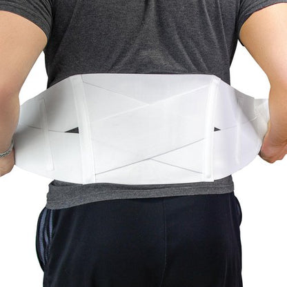 DMI Large Elastic Back Support Brace with Crisscross Design for Extra Support, Elastic Construction Provides Consistent Compression, FSA & HSA Eligible, Adjustable from 36″ - 42″
