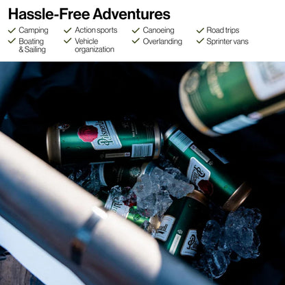 RUX 25L Soft Cooler Bag (Green) - Adventure-Ready Modular Cooler - Waterproof, Lightweight, Highly Functional Cooler Bag, and Perfect for Overlanding, Camping, and Van Life