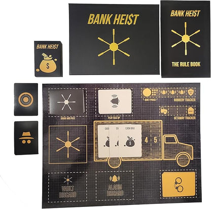 Bank Heist - Social Deduction Board Game