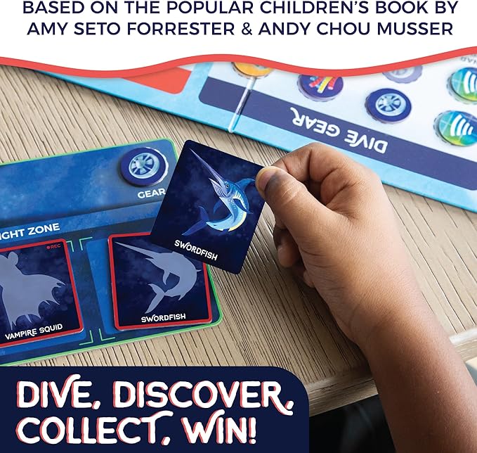 MindWare Search for a Giant Squid: The Game - Based On The Popular Book for 2 to 4 Players