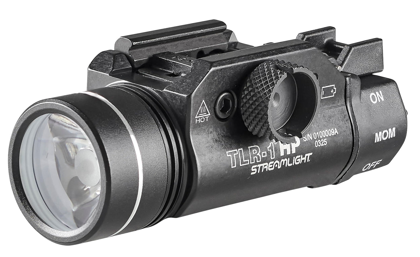 Streamlight 59152 TLR-1 HP 1000-Lumen High Candela Weapon Mounted Light with Long Gun Kit, Includes Safe Off Remote and Standard Switches, Remote Pressure Switch, Mounting Clips, Black