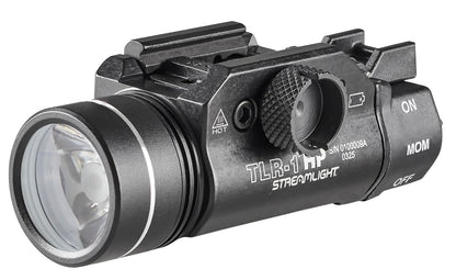 Streamlight 59152 TLR-1 HP 1000-Lumen High Candela Weapon Mounted Light with Long Gun Kit, Includes Safe Off Remote and Standard Switches, Remote Pressure Switch, Mounting Clips, Black