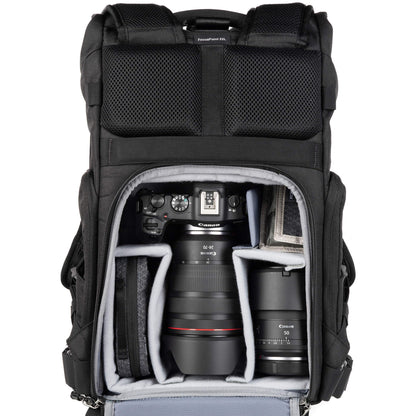 Think Tank FocusPoint 22L RollTop Camera Backpack - Urban Rust: Expandable Travel & Camera Backpack with Laptop Sleeve, Quick Side and Back Access, Rain Cover – Versatile Photography & Travel Bag