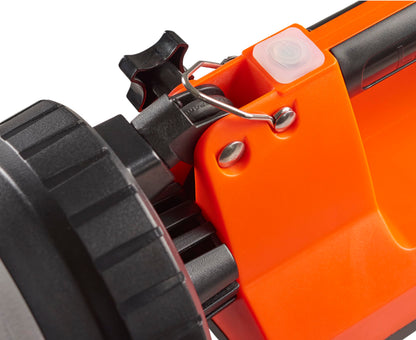 Streamlight 45851 E-Spot LiteBox 1500-Lumen 110000 Candela Rechargeable Spot Beam Lantern with AC/DC Charging, Heavy Duty Shoulder Strap, and Mounting Rack, Orange