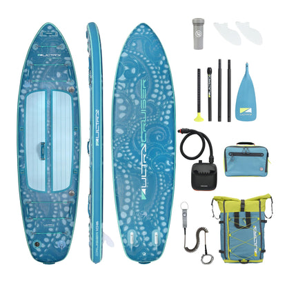 Cruiser Ultra™ 3.0 Inflatable Paddle Board 10'6" – Ultra Stable Low-Drag SUP with Electric Pump, Backpack & Paddle, Lightweight Compact iSUP for Beginners & Casual Paddling - Breeze