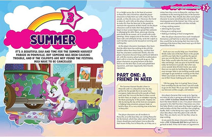 Renegade Game Studios My Little Pony RPG Seasonal Adventures Expansion Hardcover Sourcebook Book