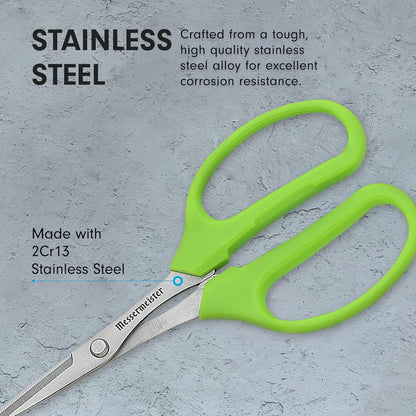 Messermeister 6-Inch Culinary Scissors - All-Purpose Kitchen Scissors with Slip-Resistant Handles