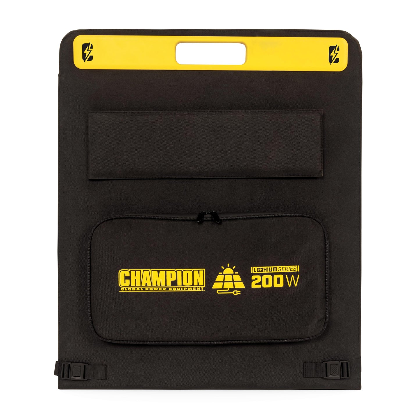 Champion Power Equipment 201247 200-Watt Portable Foldable Solar Panels with Extension Cable and Kickstand
