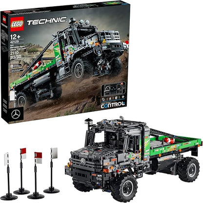 LEGO Technic App-Controlled 4x4 Mercedes-Benz Zetros Trial Truck 42129 Building Toy Set for Kids Boys and Girls Ages 12+ (2129 Pieces)