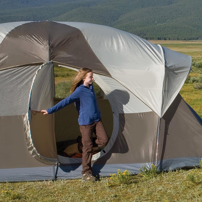 Coleman 6-Person WeatherMaster Camping Tent with Screened Porch, Weatherproof Tent with Screen Room, Rainfly & Carry Bag Included, Made Without PFAS Chemicals