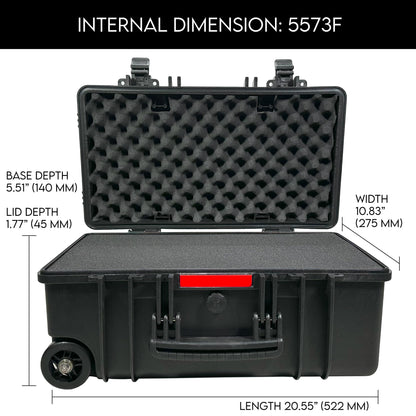 DCB Element 5573F Waterproof Utility Case with Foam Insert