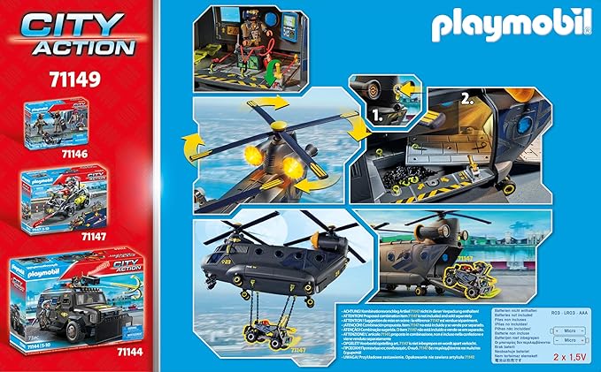 Playmobil Tactical Unit - Rescue Aircraft