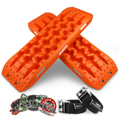 X-BULL New Recovery Traction Tracks with Kinetic Rope Recovery Kit
