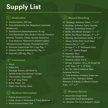 Adventure Medical Kits World Travel First Aid Medical Supply Kit