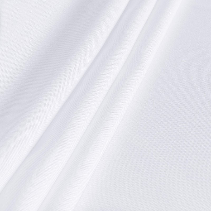 sancua Rectangle Tablecloth - 54 x 120 Inch - Water Resistant Spill Proof Washable Polyester Table Cloth, Decorative Fabric Table Cover for Dining Tables, Buffet Parties and Camping, White