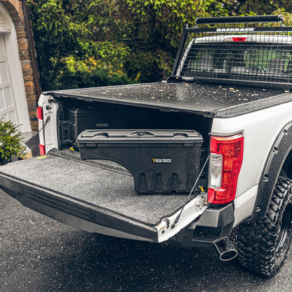 RealTruck UnderCover SwingCase Truck Bed Storage Box | SC105D | Fits 2020-2025 Chevy/GMC Silverado/Sierra 2500/3500HD Drivers Side (Will not fit with MultiPro Tailgate)