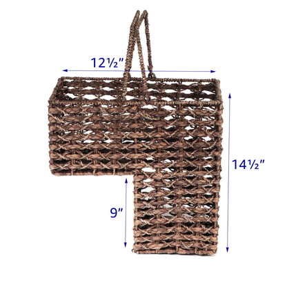 Trademark Innovations Storage Stair Basket Organizer Set with Handles