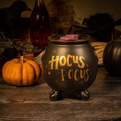 Scentsationals Wax Melt Warmer, Wax Warmer for Scented Wax Melts - Halloween Collection Hocus Pocus - Candle Wax Melter for Fragrance Cubes and Tarts