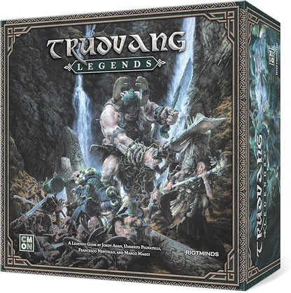 Trudvang Legends Board Game | Tabletop Miniatures Strategy Game | Cooperative Fantasy Adventure Game for Adults and Teens | Ages 14+ | 1-4 Players | Average Playtime 120 Minutes | Made by CMON