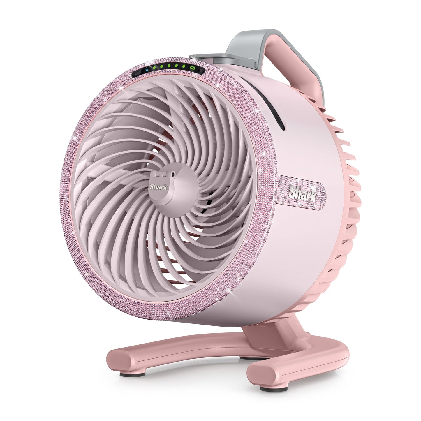 All-New Shark FlexBreeze HydroGo Pro Fan, Indoor & Outdoor Powerful Cooling Fan with Dry-Touch Mist, Portable Cordless & Corded, Long Battery Runtime, 5 Speeds, Pink Diamond, FA056PK9 (Ltd. Edition)