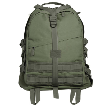Rothco Large Transport Pack - Rugged Tactical Backpack MOLLE Bag for EDC Storage