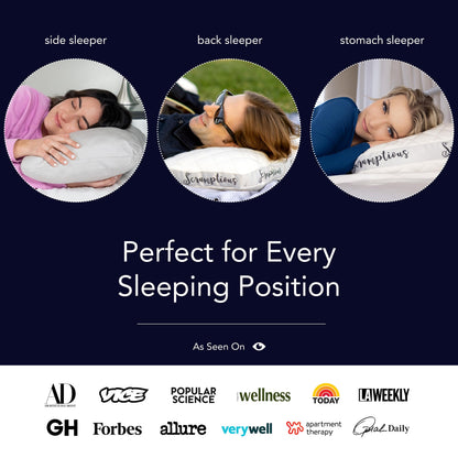 Honeydew Scrumptious Travel Pillow – Made in USA with Cooling Copper Gel Fill – CertiPUR Certified – Adjustable Travel Companion for Airplane & Traveling - Ergonomic Neck & Shoulder Support