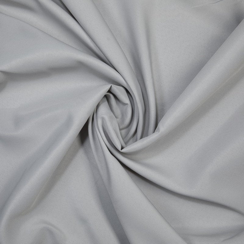 Gee Di Moda Square Tablecloth - 52 x 52 Inch Silver Table Cloth for Small Square or Round Tables - Heavy Duty Washable Fabric - for Buffet Table, Holiday Party, Dinner, Wedding & Baby Shower