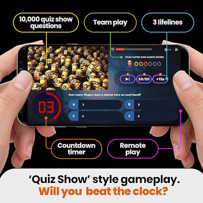 Outsmarted Ultimate Edition - 10 Exciting Bonus Categories | Kids Teens &amp Adults | Next-Level Game Night for Family &amp Friends | 2–24 Players | Age 8+ | 10000+ Questions | 2026 Edition