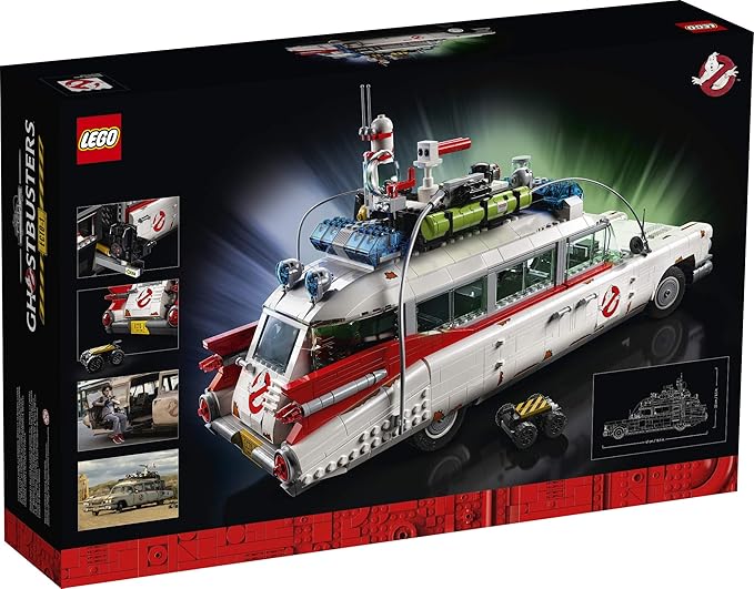 LEGO Icons Ghostbusters ECTO-1 - Building Set for Adults Men &amp Women Ages 18+ - Collectible Ghostbusters Car Model for Fans - 10274