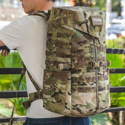 EXCELLENT ELITE SPANKER Tactical Military Backpack 35L Camping Hiking Backpack for Men and Women for Outdoor Hiking, Trekking, and Travel(Multicam)