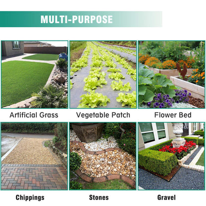 Snail 6ft x 300ft Weed Barrier Landscape Fabric Premium 5oz Pro Heavy Duty Ground Cover Anti-Weed Gardening Mat High Permeability Easy Setup Commercial Outdoor Weed Mat