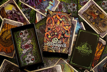 Cthulhu Collection Tarot Cards 78 Cards Divination Tool Fate Forecasting Cards Game Set Board Game (Tarot)
