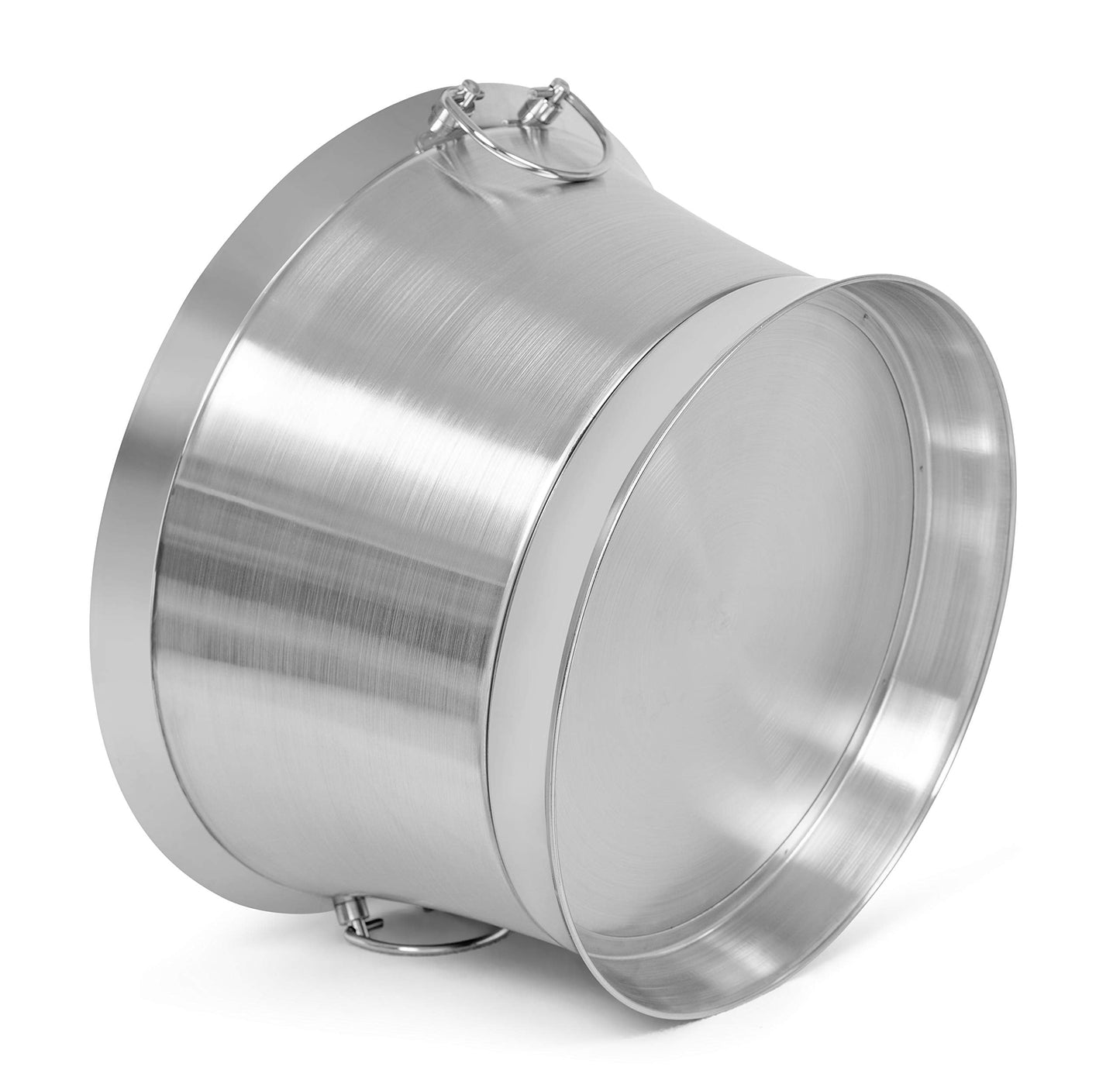BIRDROCK HOME Double Wall Beverage Tub - Stainless Steel Ice Bucket, Metal Drink Cooler with Handles, for Parties & Events, Decorative Beverage Chiller - Large