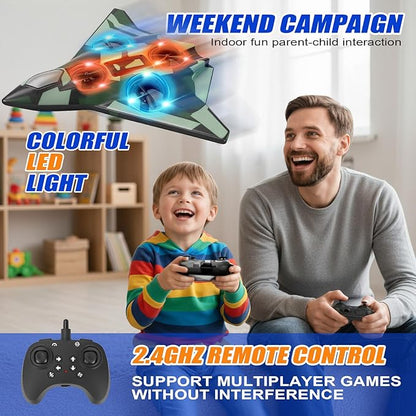 Foam Remote Control Airplane for Kids &amp Adults | Durable and Easy to Fly with Stable Flight Perfect and Birthday Parties Flying Foam Air Plane Toy Great for Beginner