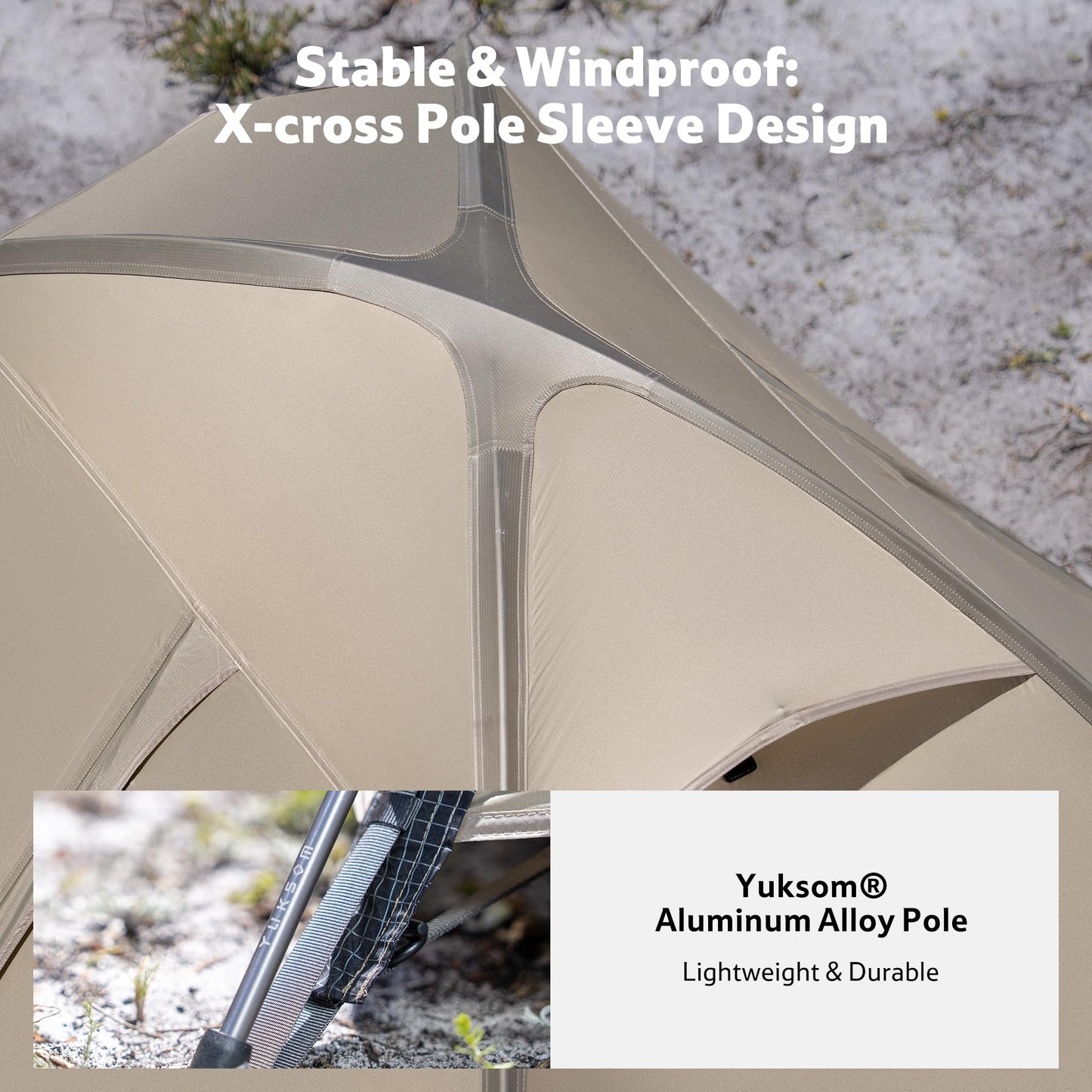 Naturehike Giling 1/2 Person Backpacking Tent 4 Season Lightweight Tent for Hiking & Bikepacking Easy Setup 3000mm Waterproof Ultralight CampingTents for Outdoor Cycling