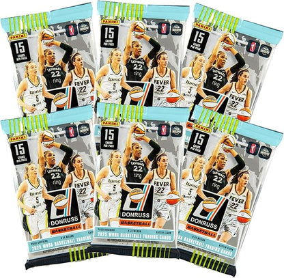 2024–25 Panini Donruss WNBA Basketball Blaster Box – Official Trading Cards – Includes Rookie Cards Inserts &amp Parallels – Sealed Retail Box