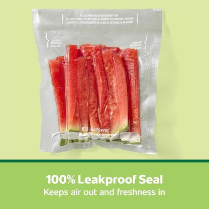 FoodSaver Quart Vacuum Seal Bags - Easy Use Pre-Cut Storage Bags | 43 Pack for Freshness