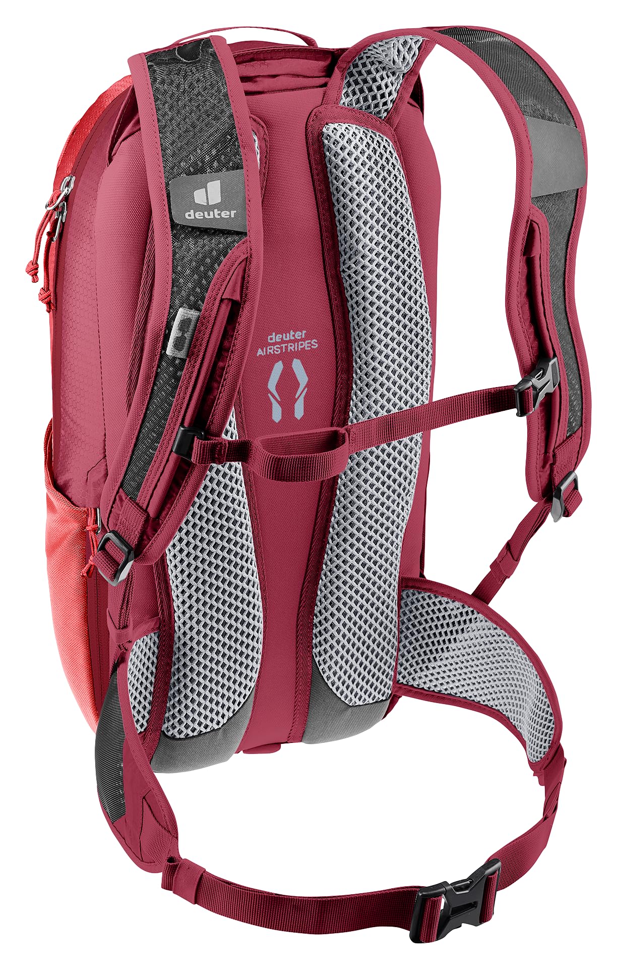 Deuter Unisex Race 12L Hydro Backpack for Mountain Biking, 12 Liters - Cherry-Masala
