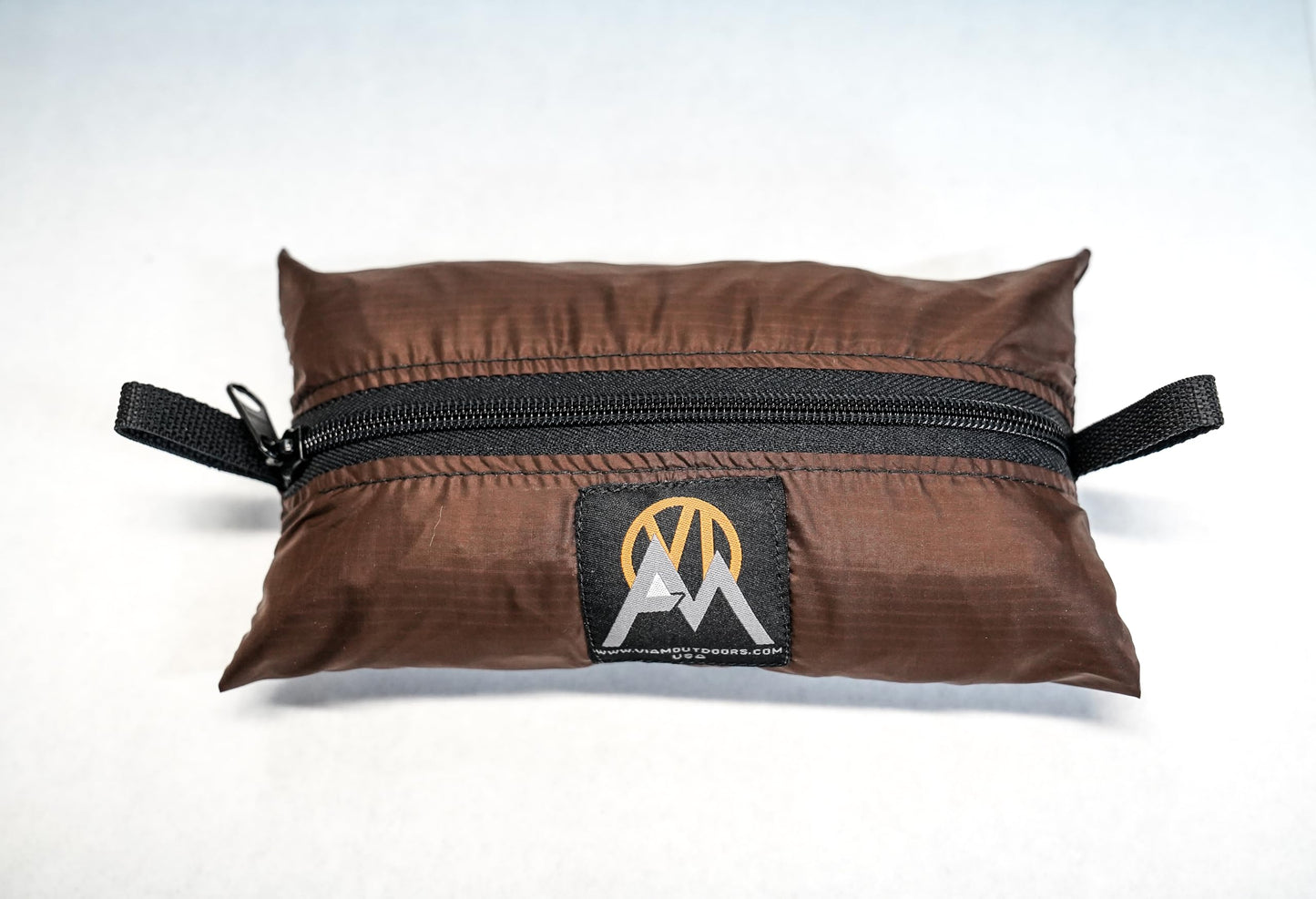 VIAM Outdoors Baldy Tan Tarp: Waterproof Camping Tarp for Hunting, Glassing, Hammock Rain Fly, Ultralight Backpacking Gear Sun Shelter & Heavy Duty Outdoor Protection - 1.1oz