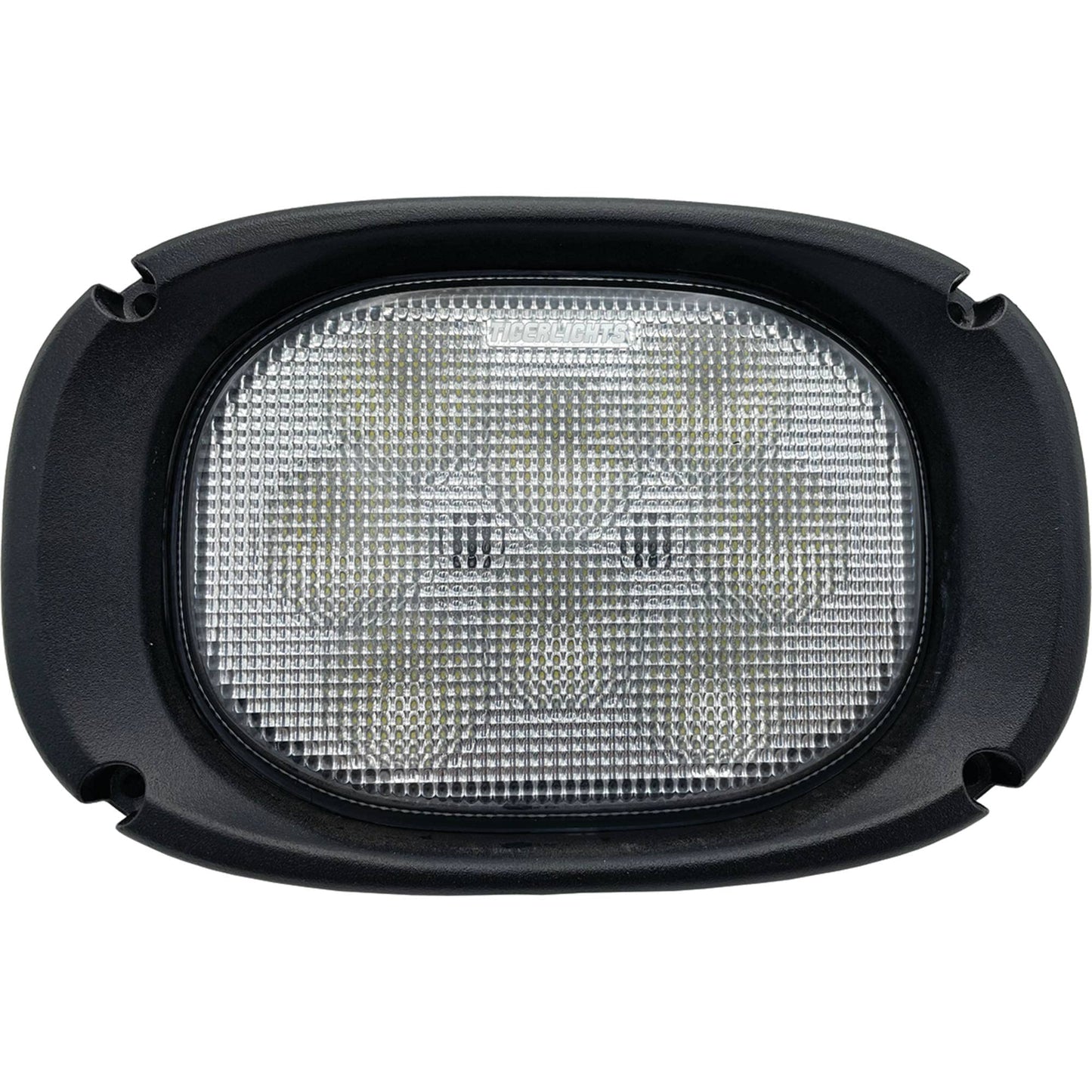 Tiger Lights TL855 Flush Mount Rectangular LED Light Compatible With/Replacement For Mustang 2066, 2076 and 2086 skid steers, Gehl 4840, 5640, 7600, 7800, SL4640, SL4640E, SL4840, SL4840E, SL5640