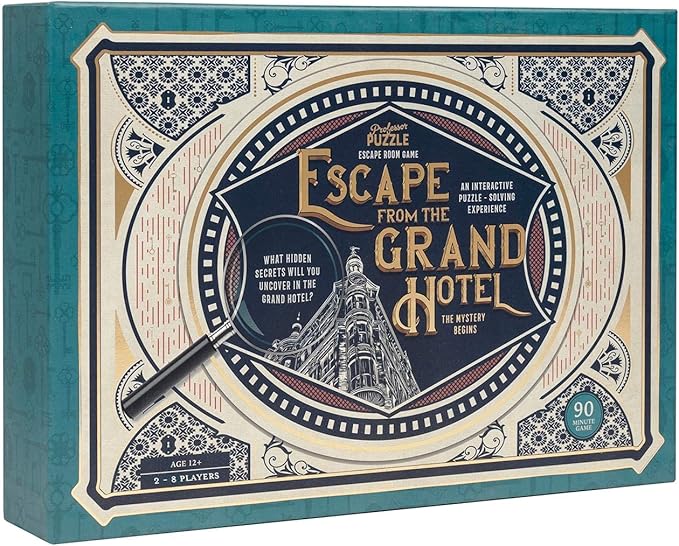 Professor PUZZLE Escape from The Grand Hotel Multiplayer Brain Teasing Game