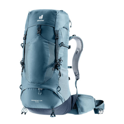 Deuter Unisex Aircontact Lite 40 + 10 L, Lightweight Backpacking & Hiking Backpack for Men & Women, 40 + 10 Liters - Atlantic-Ink