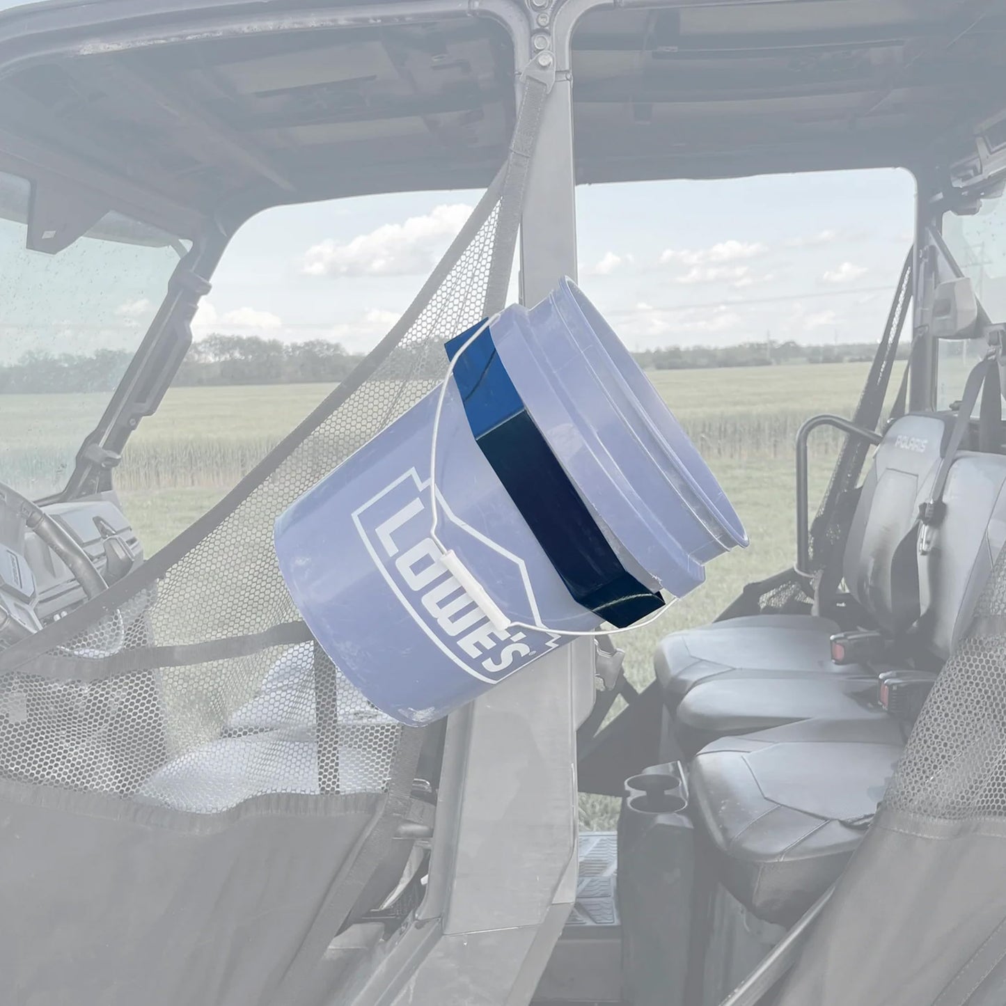 BucketHaul Snap-Lok Universal Bucket Carrier Kit for Tubing and ROPS, Rotating Mount, Made in USA