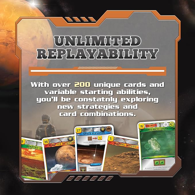 Indie Boards and Cards Terraforming Mars Board Game Multicolor (6005SG)