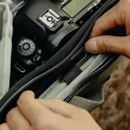Peak Design Camera Cube V2, Large, Custom Organization and Protection, Weatherproof Shell with Interior Padding, FlexFold Dividers Included, Camera Bag Insert Compatible Travel Bags
