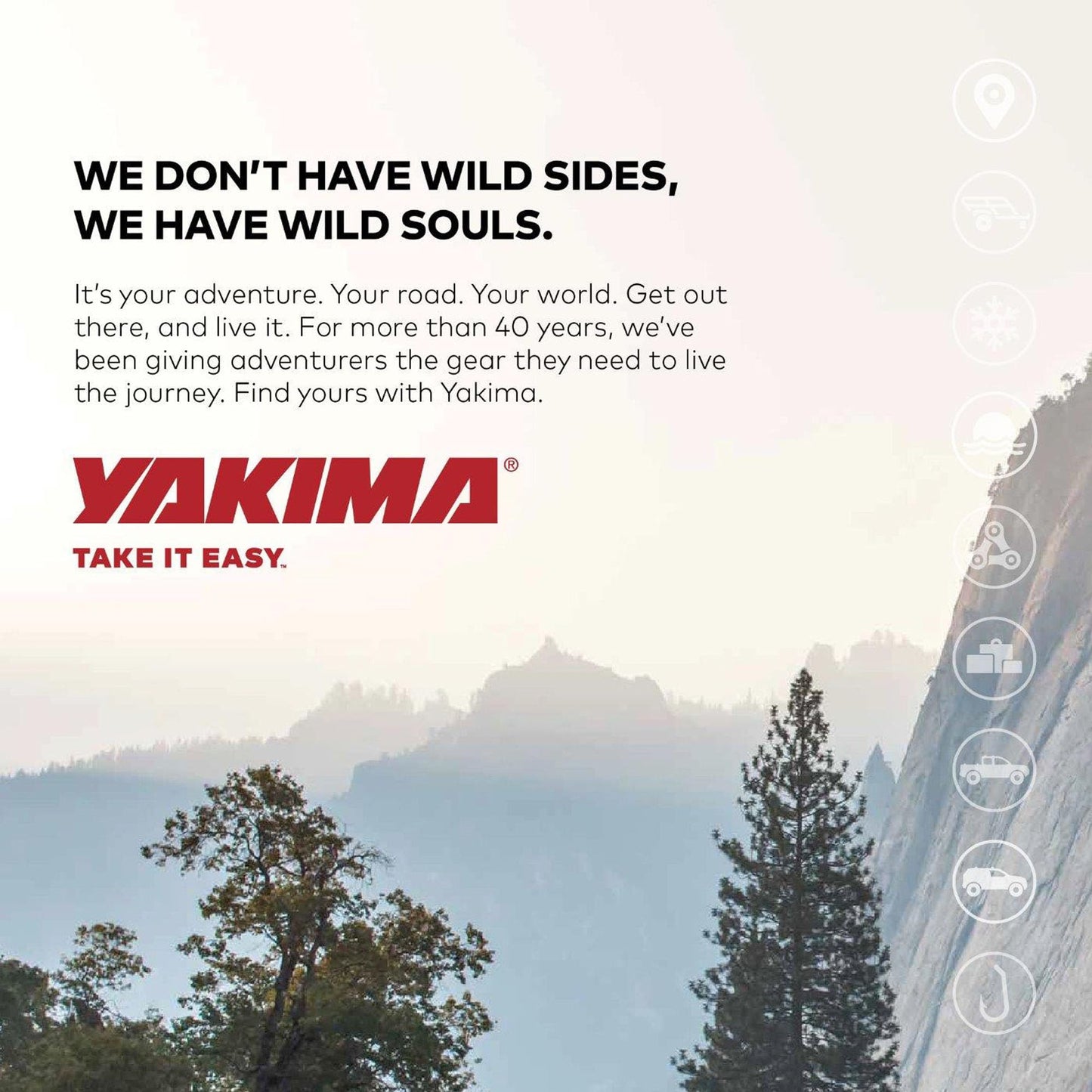 Yakima EXO SwingBase Hitch Base Rack & EXO GearLocker Vehicle Rooftop Cargo Carrier Box, Black - Car Storage Accessories for Travel and Camping
