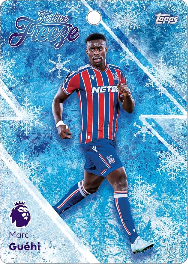 Topps Premier League 2026 - Debut Edition - Advent Calendar (96 Festive Parallel cards plus 24 Festive Freeze cards)