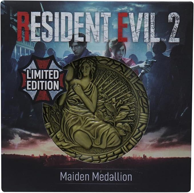Fanattik Resident Evil 2 Limited Edition Replica Maiden Medallion